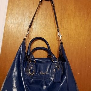 Coach Leather Handbag.